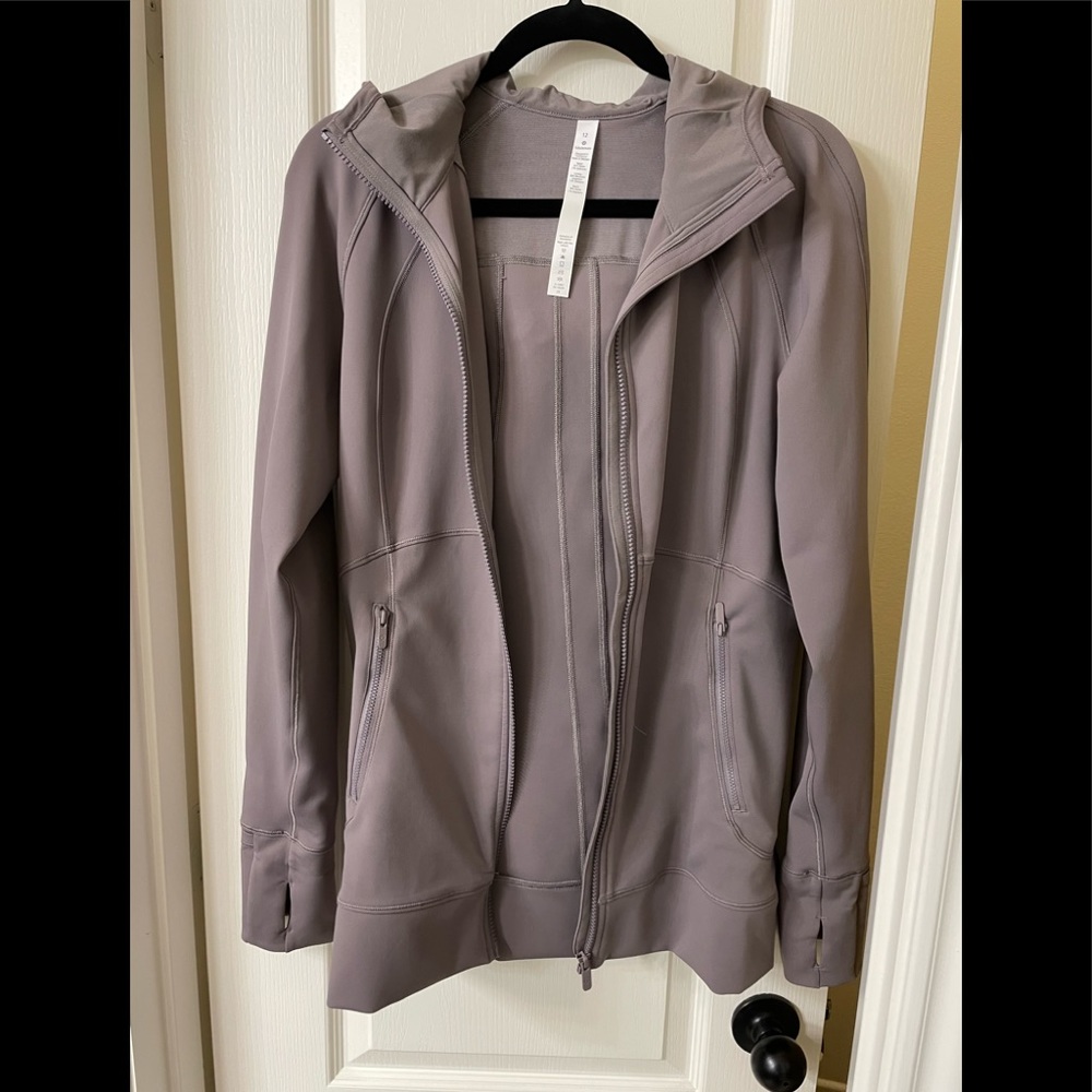 Lululemon, sz 12, hooded jacket.
